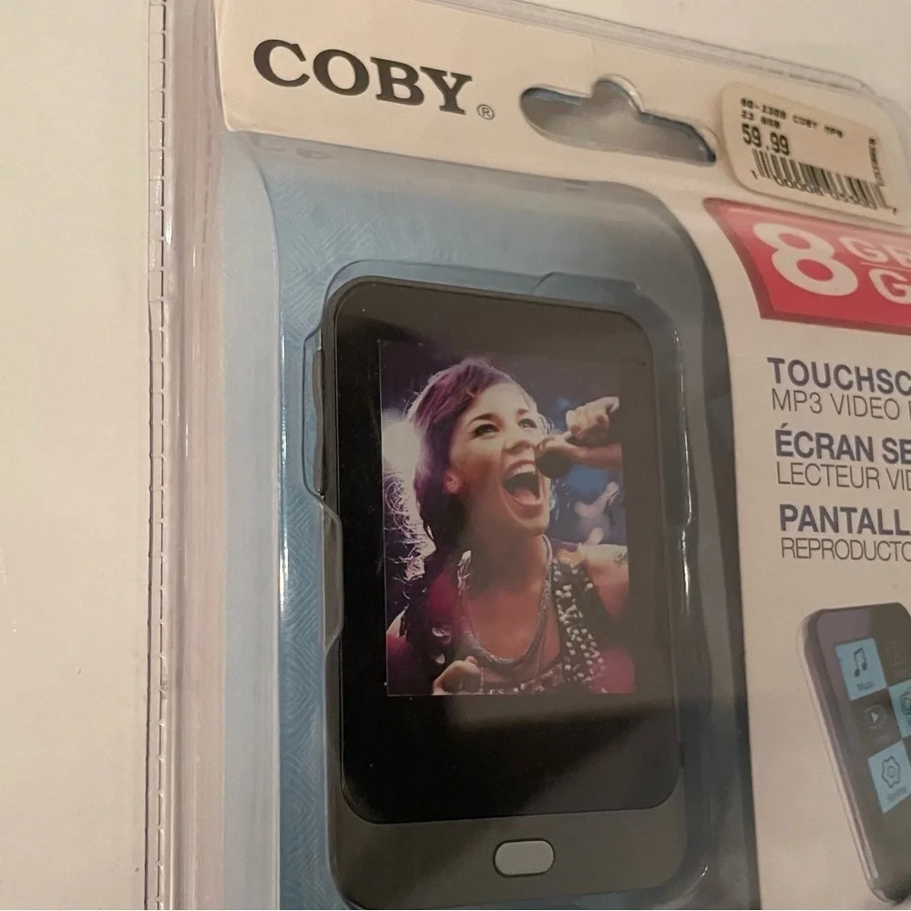 🎵NET Coby 8GB Touchscreen MP3 Video  Player📲🎶 - Picture 3 of 5